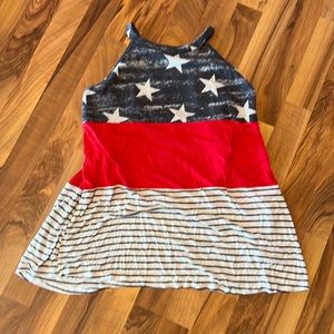 Chic Soul 2x patriotic tank